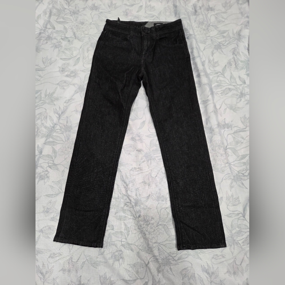 Volcom Men's Vorta Slim Fit Jeans Black